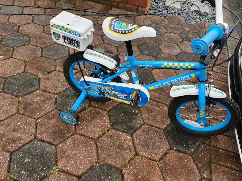 halfords apollo police bike